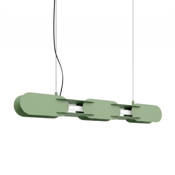 Suspensions Acier Sauge LED 1 Chain