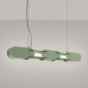 Suspensions Acier Sauge LED 1 Chain