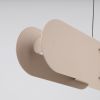 Suspensions Acier Taupe LED 1 Chain