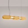 Suspensions Acier Jaune LED 1 Chain