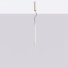 Suspensions Acier Beige LED 1 Trang