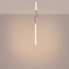 Suspensions Acier Blanc LED 1 Trang