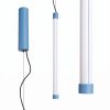 Suspensions Acier Bleu LED 1 Trang