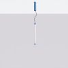 Suspensions Acier Bleu LED 1 Trang