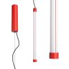 Suspensions Acier Rouge LED 1 Trang