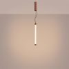 Suspensions Acier Moka LED 1 Trang