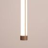 Suspensions Acier Moka LED 1 Trang