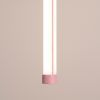 Suspensions Acier Rose LED 1 Trang