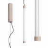 Suspensions Acier Taupe LED 1 Trang