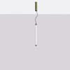 Suspensions Acier Vert Olive LED 1 Trang