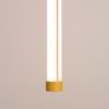 Suspensions Acier Jaune LED 1 Trang