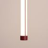 Suspensions Acier Bordeaux LED 1 Trang