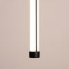 Suspensions Acier Noir LED 1 Trang
