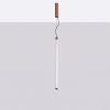 Suspensions Acier Moka LED 1 Trang