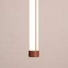Suspensions Acier Moka LED 1 Trang