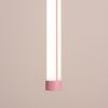 Suspensions Acier Rose LED 1 Trang