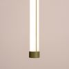 Suspensions Acier Vert Olive LED 1 Trang