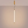 Suspensions Acier Jaune LED 1 Trang