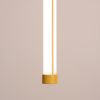 Suspensions Acier Jaune LED 1 Trang