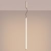 Suspensions Acier Beige LED 1 Trang