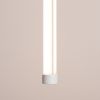 Suspensions Acier Blanc LED 1 Trang