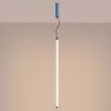 Suspensions Acier Bleu LED 1 Trang