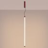 Suspensions Acier Bordeaux LED 1 Trang