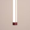Suspensions Acier Bordeaux LED 1 Trang