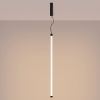 Suspensions Acier Noir LED 1 Trang