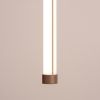Suspensions Acier Moka LED 1 Trang