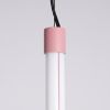 Suspensions Acier Rose LED 1 Trang
