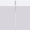 Suspensions Acier Taupe LED 1 Trang