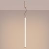 Suspensions Acier Taupe LED 1 Trang