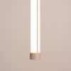 Suspensions Acier Taupe LED 1 Trang