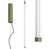 Suspensions Acier Vert Olive LED 1 Trang
