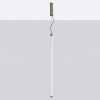 Suspensions Acier Vert Olive LED 1 Trang