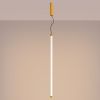 Suspensions Acier Jaune LED 1 Trang