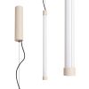 Suspensions Acier Beige LED 1 Trang