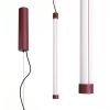 Suspensions Acier Bordeaux LED 1 Trang