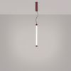 Suspensions Acier Bordeaux LED 1 Trang