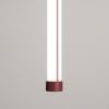 Suspensions Acier Bordeaux LED 1 Trang