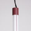 Suspensions Acier Bordeaux LED 1 Trang