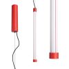 Suspensions Acier Rouge LED 1 Trang