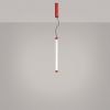 Suspensions Acier Rouge LED 1 Trang