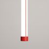Suspensions Acier Rouge LED 1 Trang