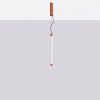 Suspensions Acier Ocre Rouge LED 1 Trang