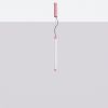 Suspensions Acier Rose LED 1 Trang