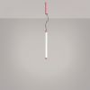 Suspensions Acier Rose LED 1 Trang