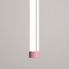 Suspensions Acier Rose LED 1 Trang
