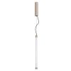 Suspensions Acier Taupe LED 1 Trang